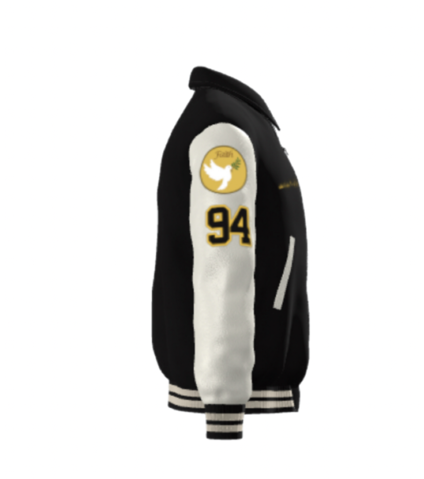 Rich Spirit Varsity Jacket can be